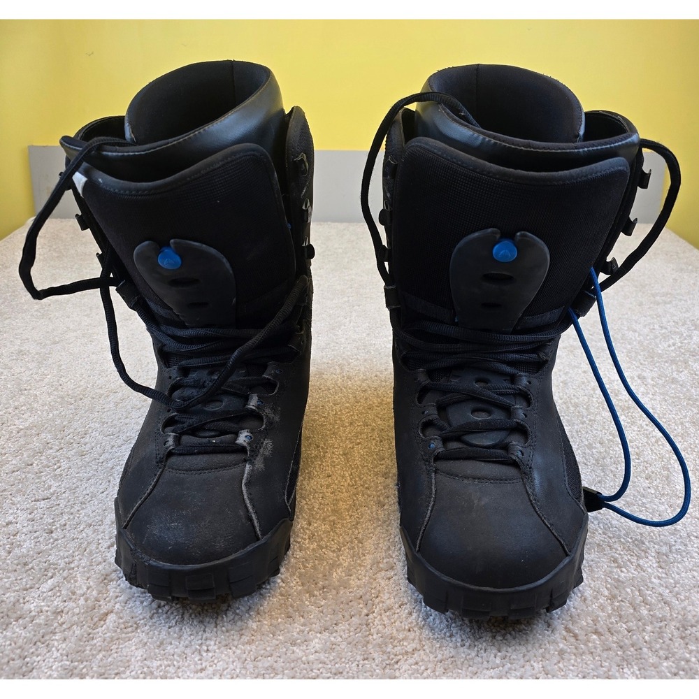 Burton Mens Ruler Snowboard Boots Size 13 Black Lace Up Snowboarding